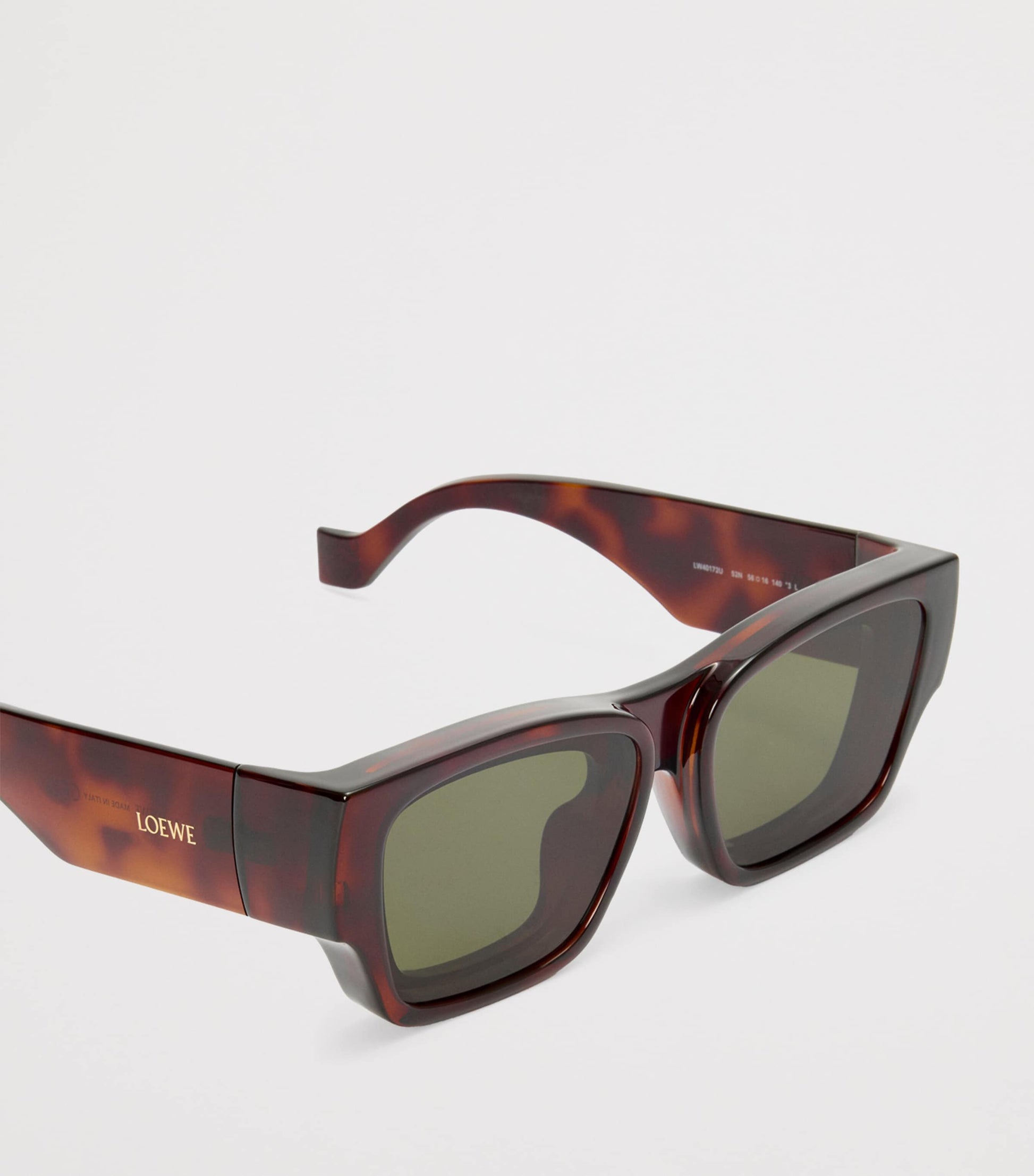LOEWE Brown x Paula's Ibiza Square Sunglasses