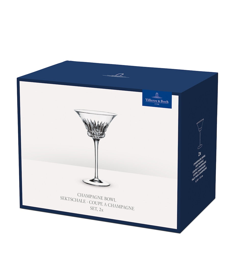 Villeroy & Boch Grand Royal Champagne Coupe Set (120ml)