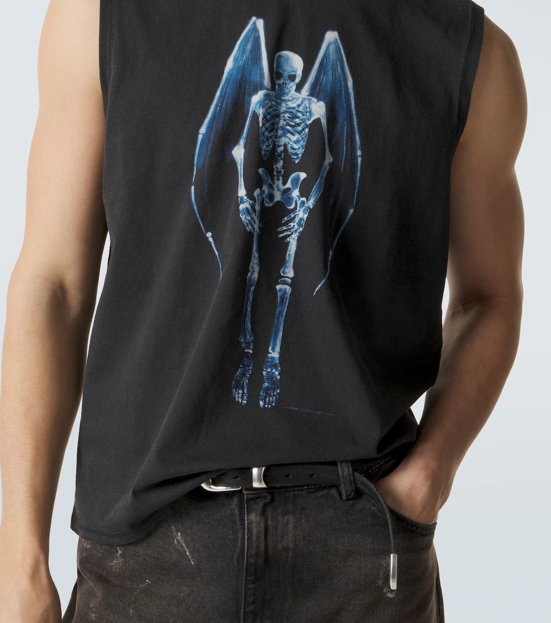 Our Legacy - Breathe printed cotton tank top
