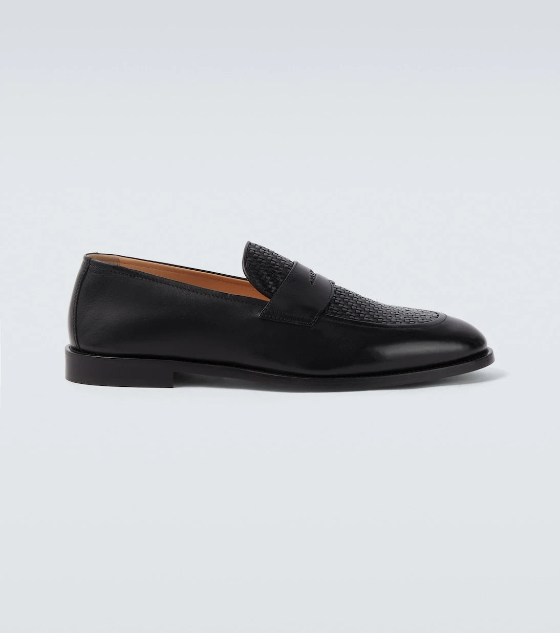 Brunello Cucinelli - Woven leather penny loafers