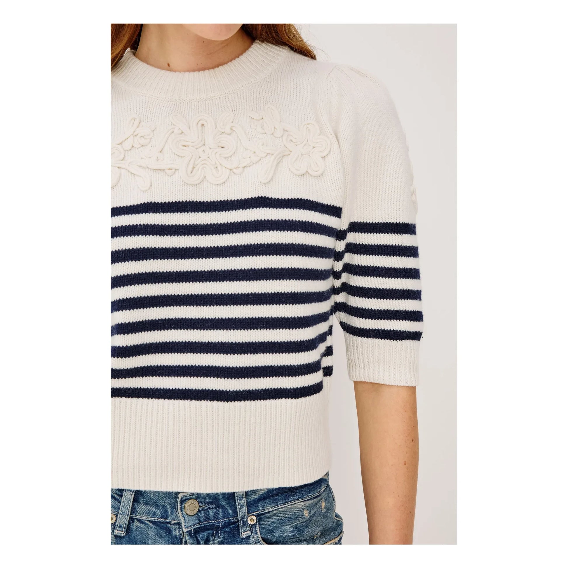 Rails - Martha Stripes Sweater | Navy blue