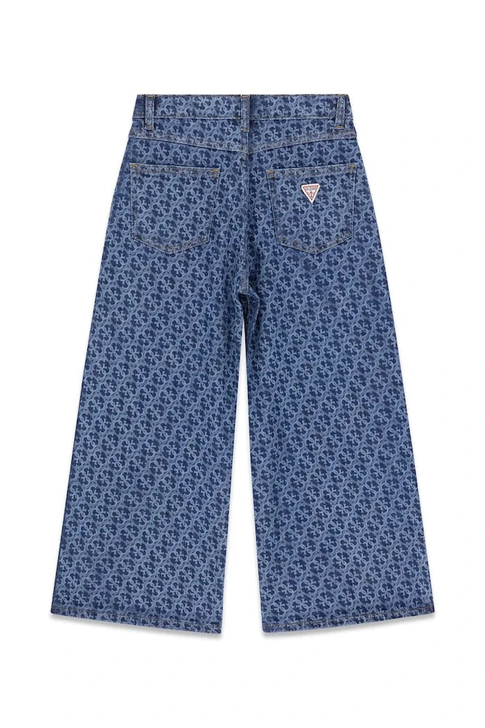 Guess дънки wide leg за деца