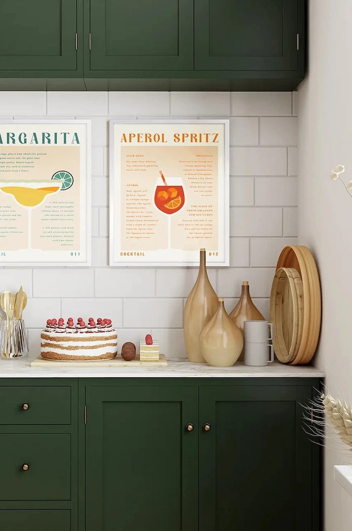 home & lifestyle Margarita Recipy Duvar Dekorasyonu