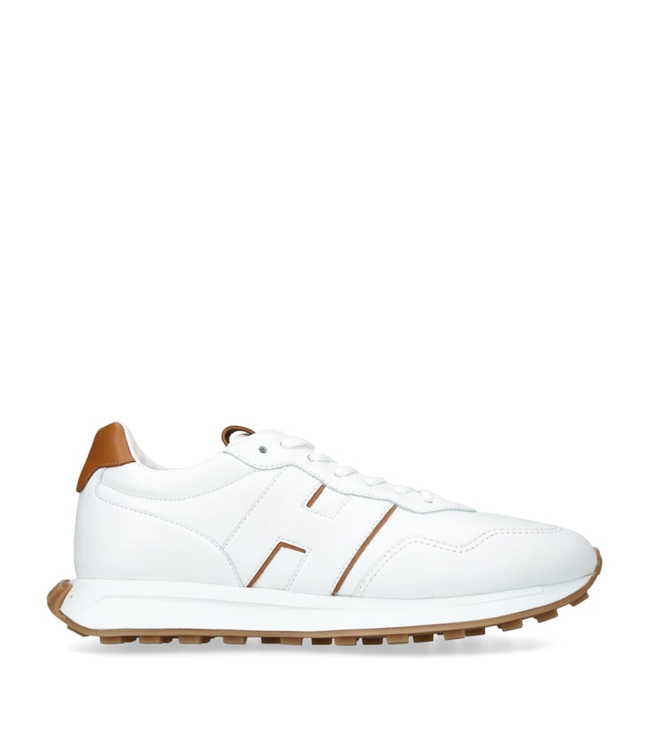 Leather H641 Allacciato Sneakers