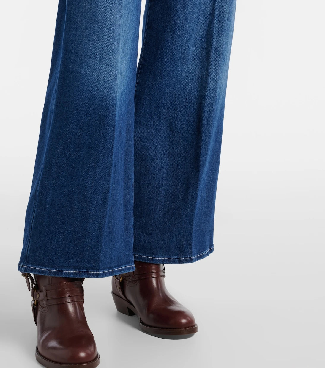 7 For All Mankind - Lotta Ankle wide-leg jeans