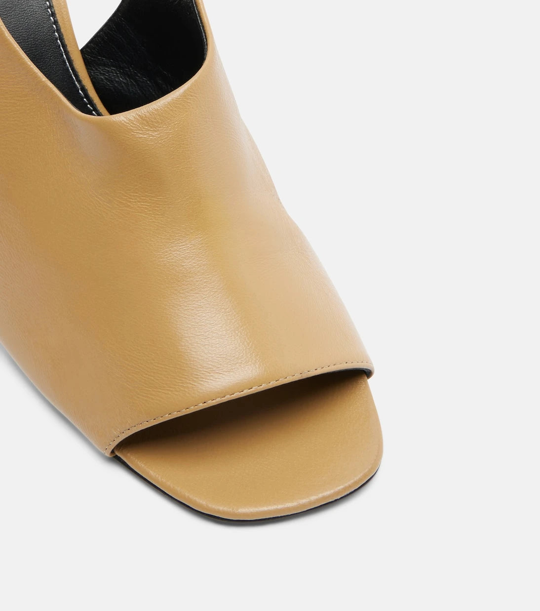 Toteme - Leather slingback sandals