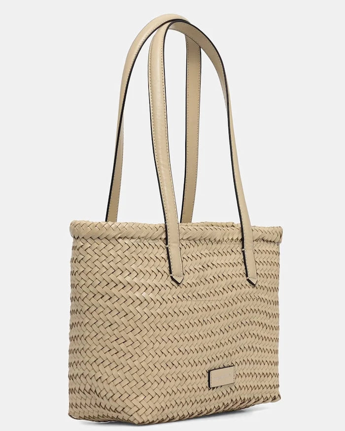 Karl Lagerfeld Чанта tote дамска от кожа K/SIGNATURE