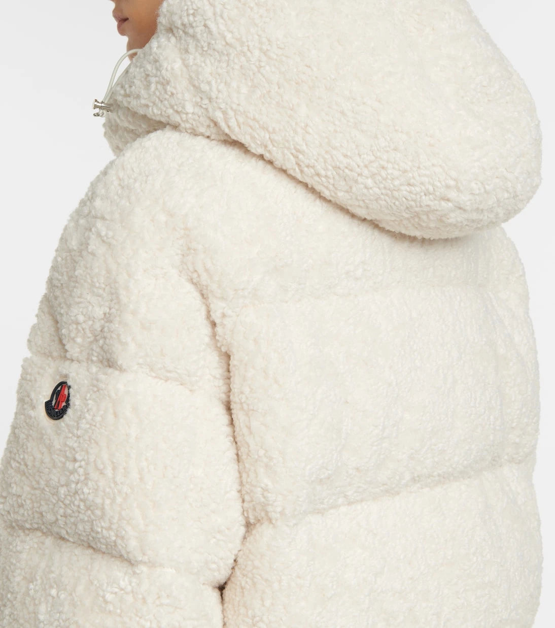 Moncler - Hainardia teddy down coat