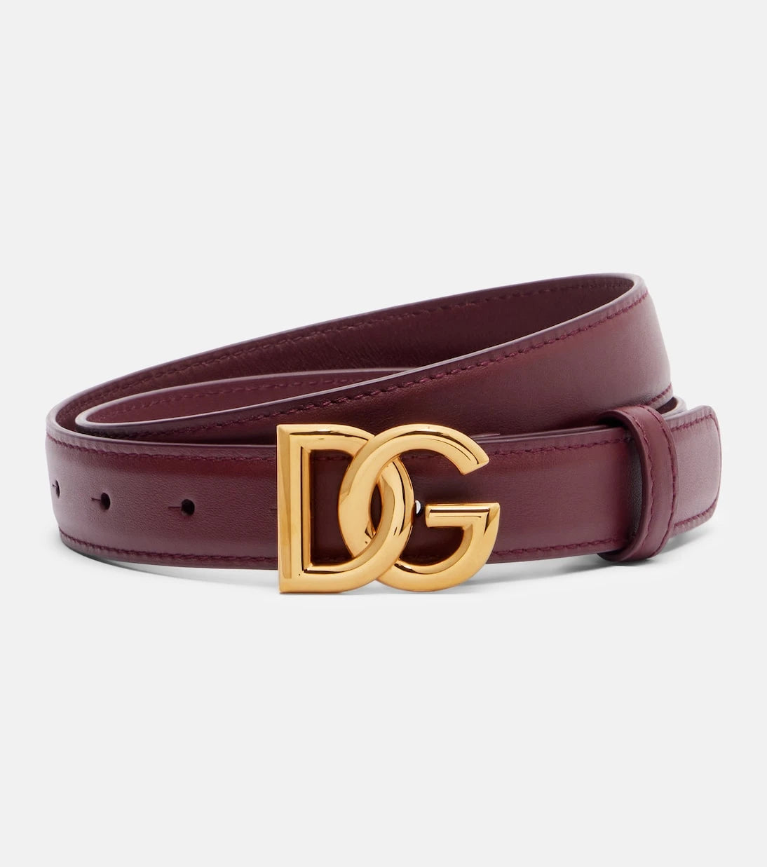 Dolce&Gabbana - DG leather belt