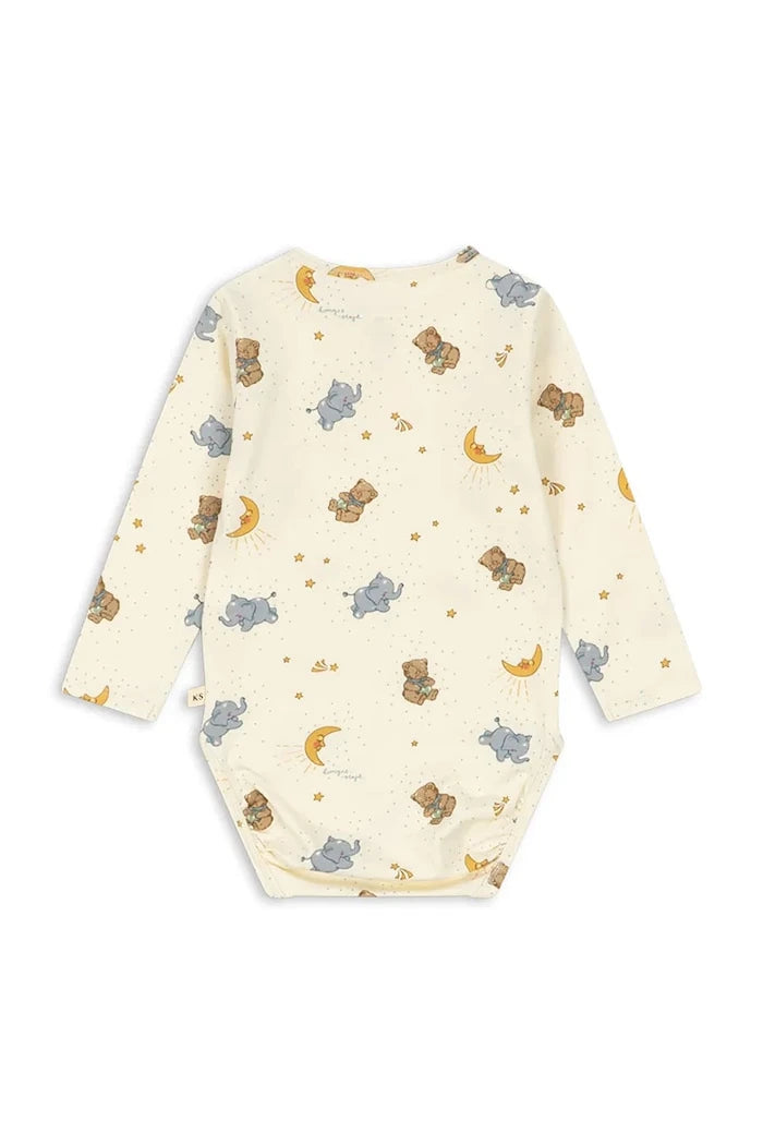 Konges Sløjd bebek pamuk elastan BASIC LS BODY GOTS