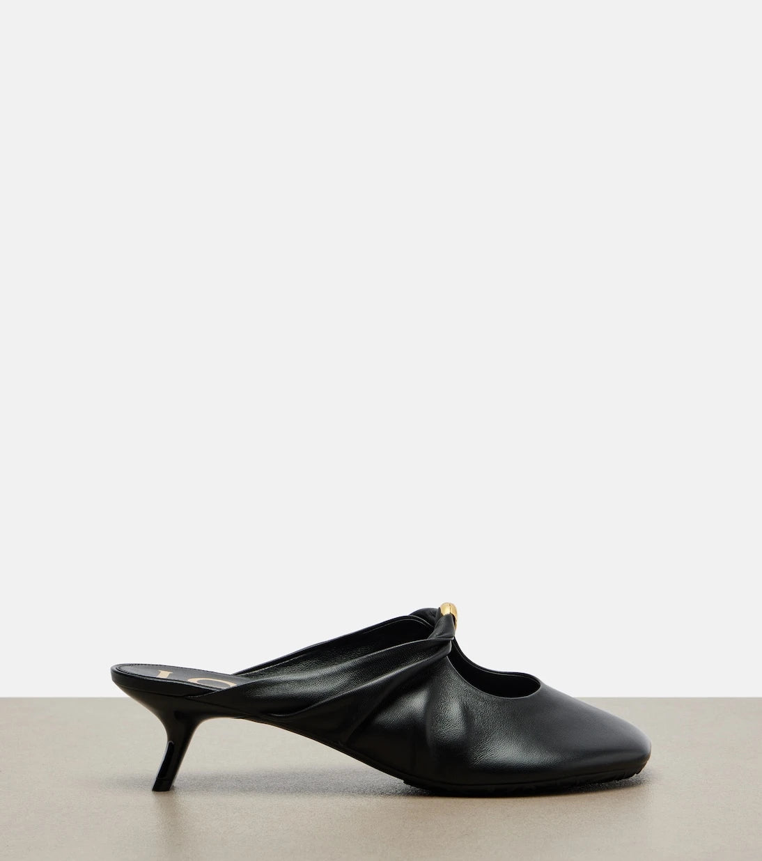 Loewe - Pebble Soft leather mules