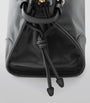 Prada Black Medium Leather Bonnie Top-Handle Bag