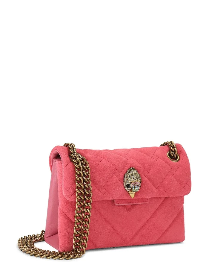 Kurt Geiger London kadın crossbody süet çanta KENSINGTON