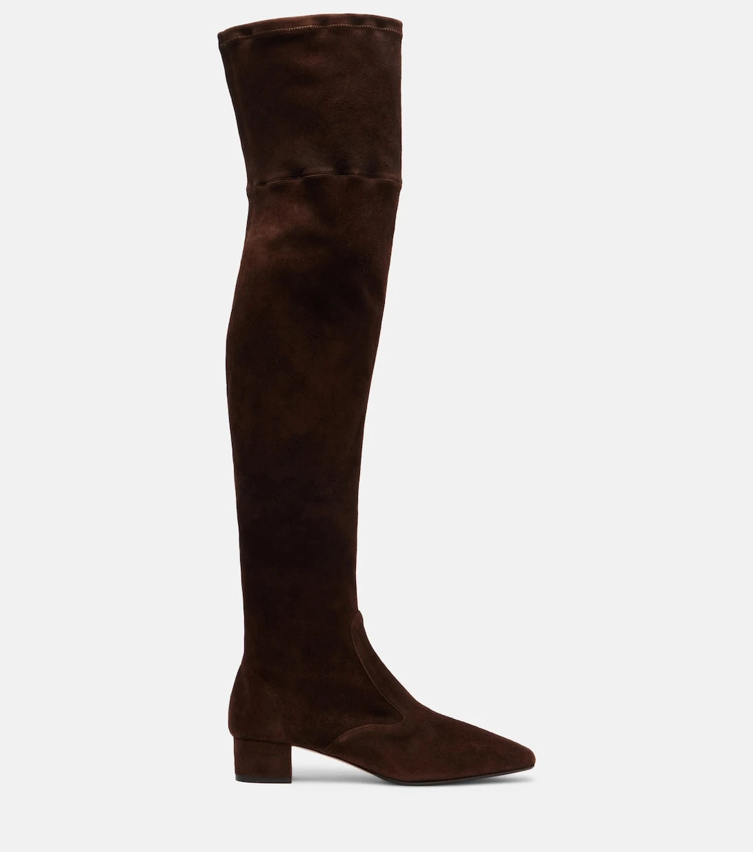 Aquazzura - Remi 35 suede over-the-knee boots