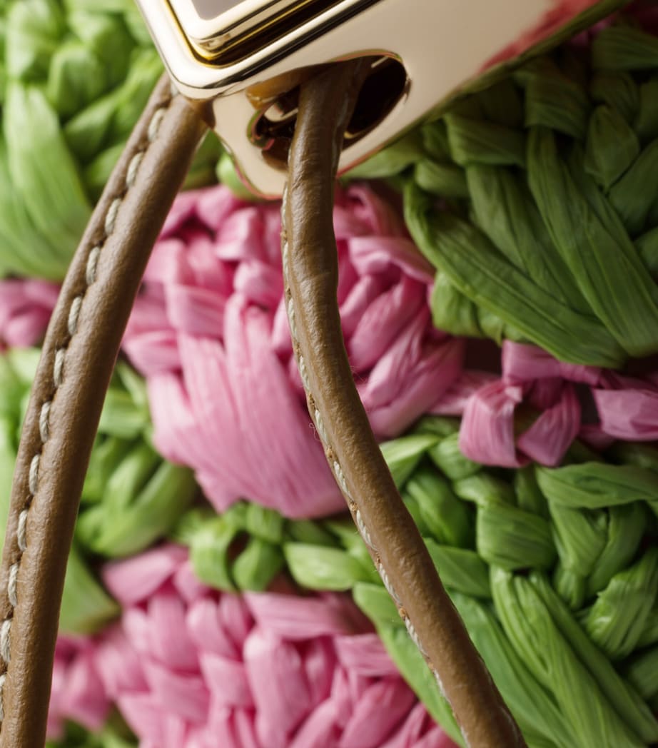 Pink Mini Crochet Pouch