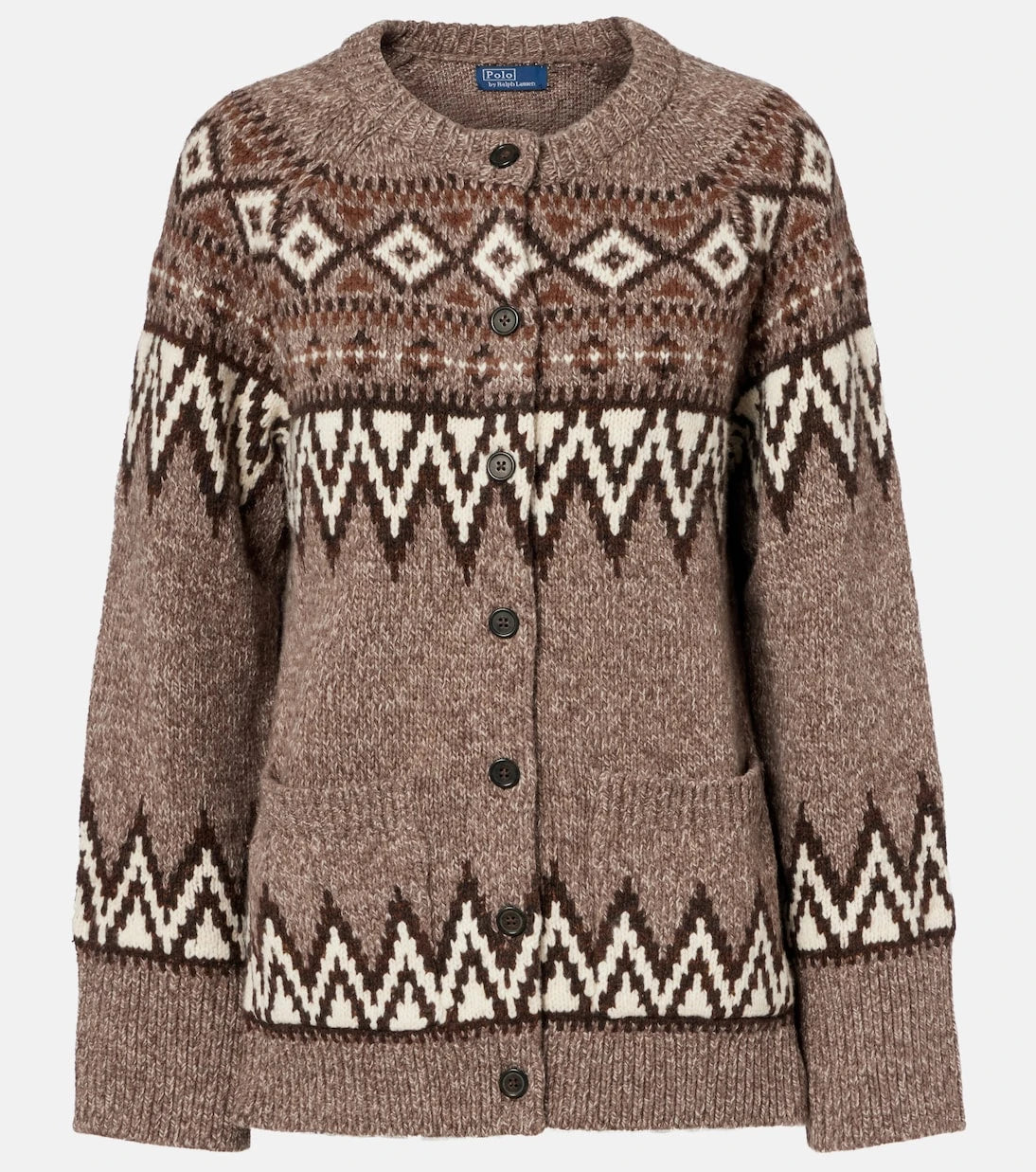 Polo Ralph Lauren - Fair Isle jacquard wool-blend cardigan