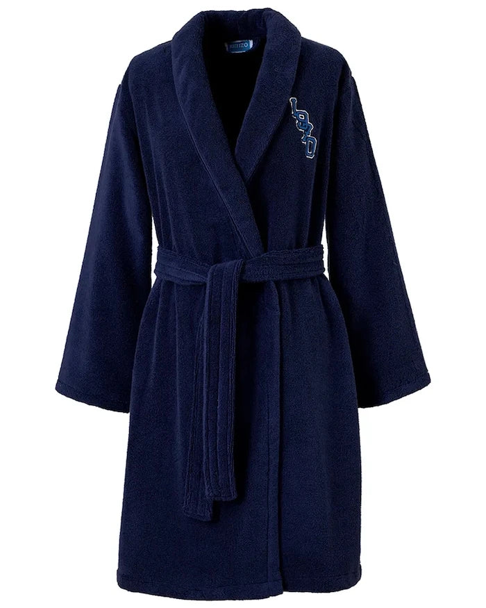 Kenzo KVTIGER Marine L Pamuklu Bornoz