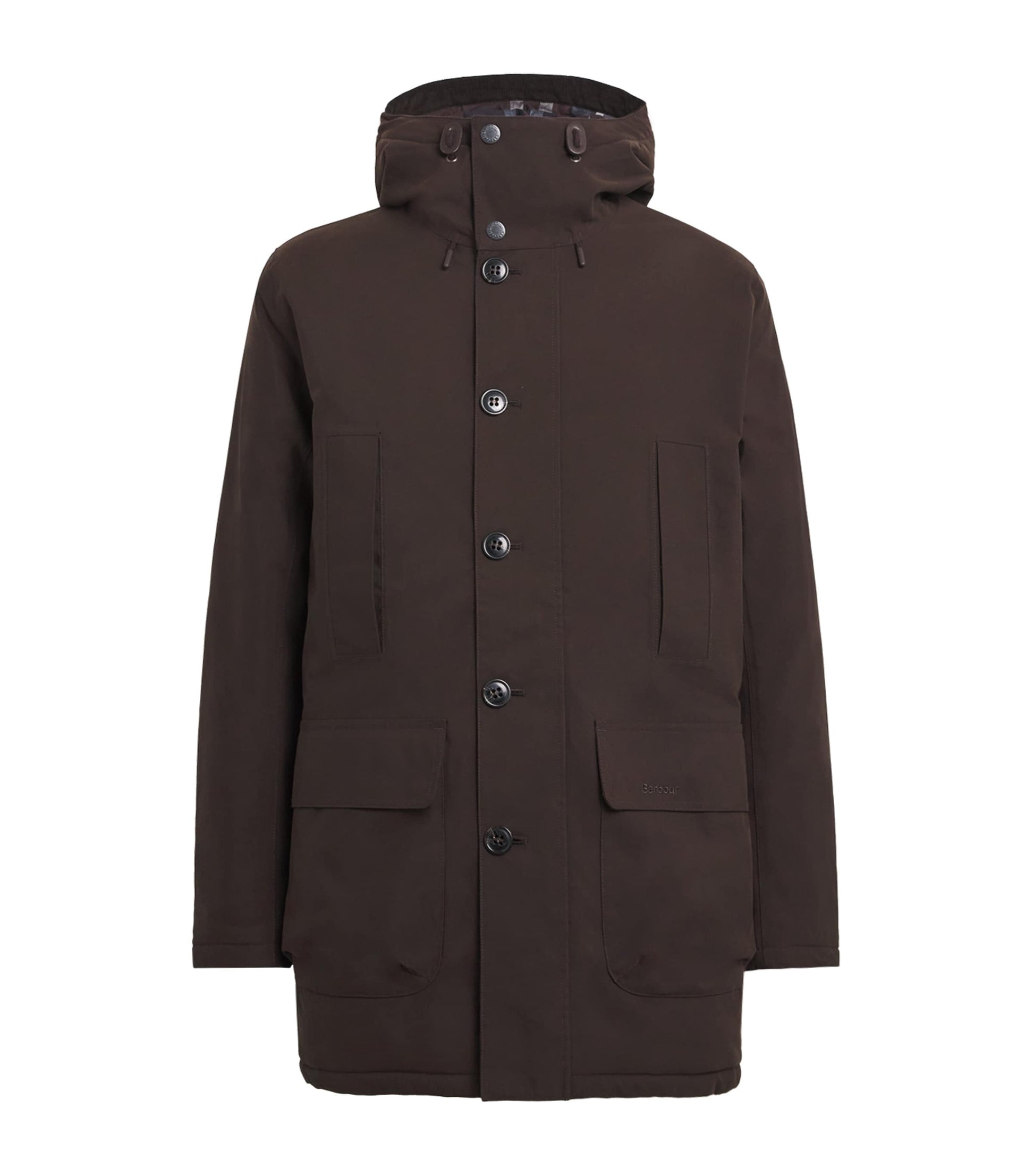 Barbour Black Winter Beaufort Waterproof Parka Coat