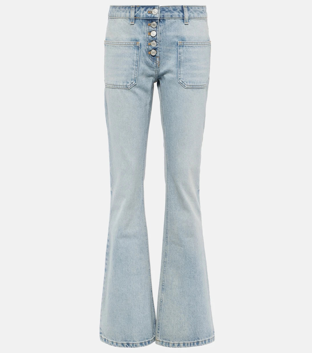 Courrèges - Low-rise bootcut jeans