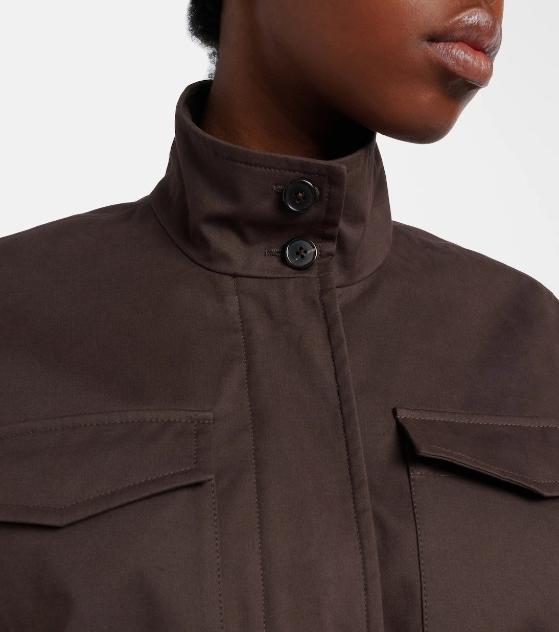 The Row - Floriane cotton and cashmere field jacket