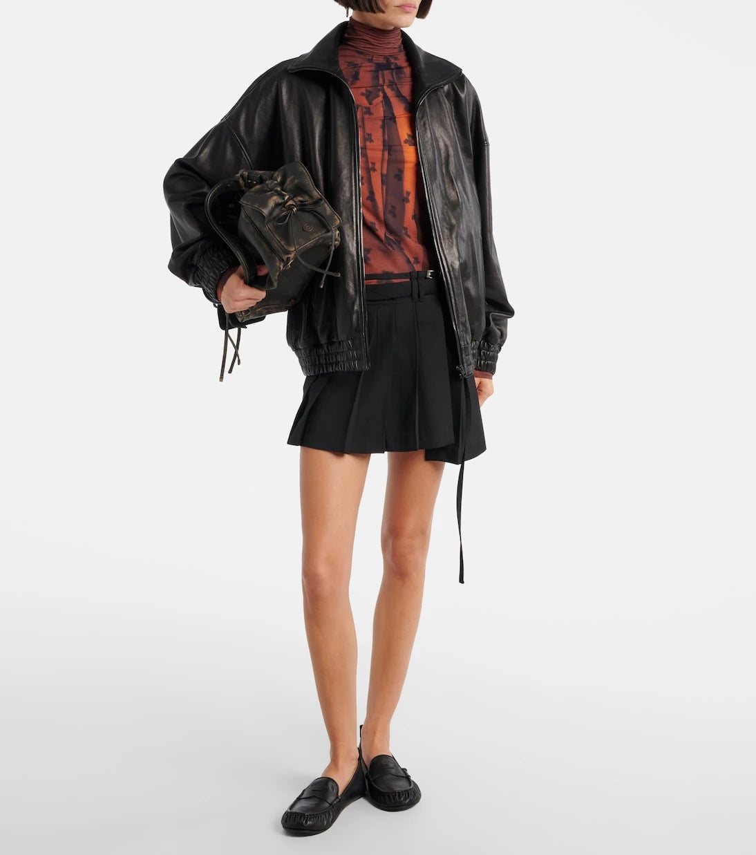 Acne Studios - Leather penny loafers