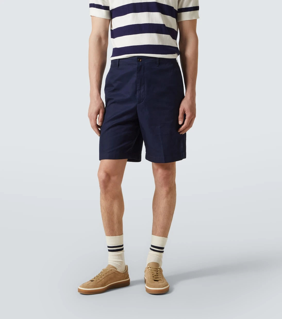 Dunhill - Cotton gabardine shorts
