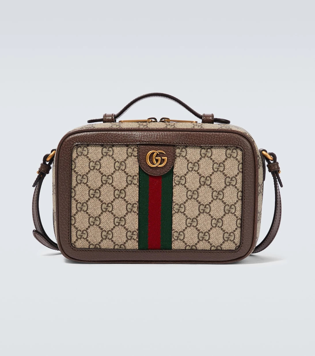 Gucci - حقيبة كتف Ophidia الصغيرة من الكانفاس