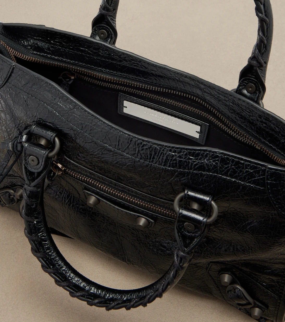 Balenciaga - Le City Small leather tote bag