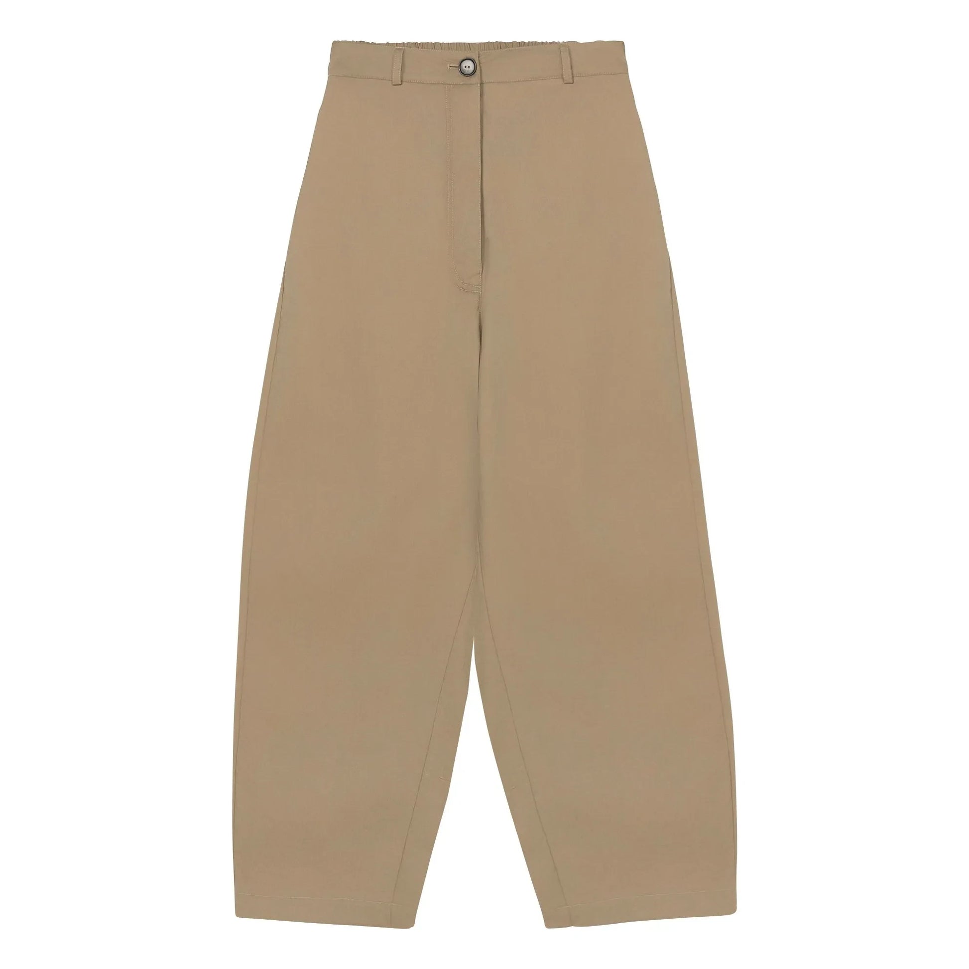 Cordera - Linen and cotton balloon pants | Camel