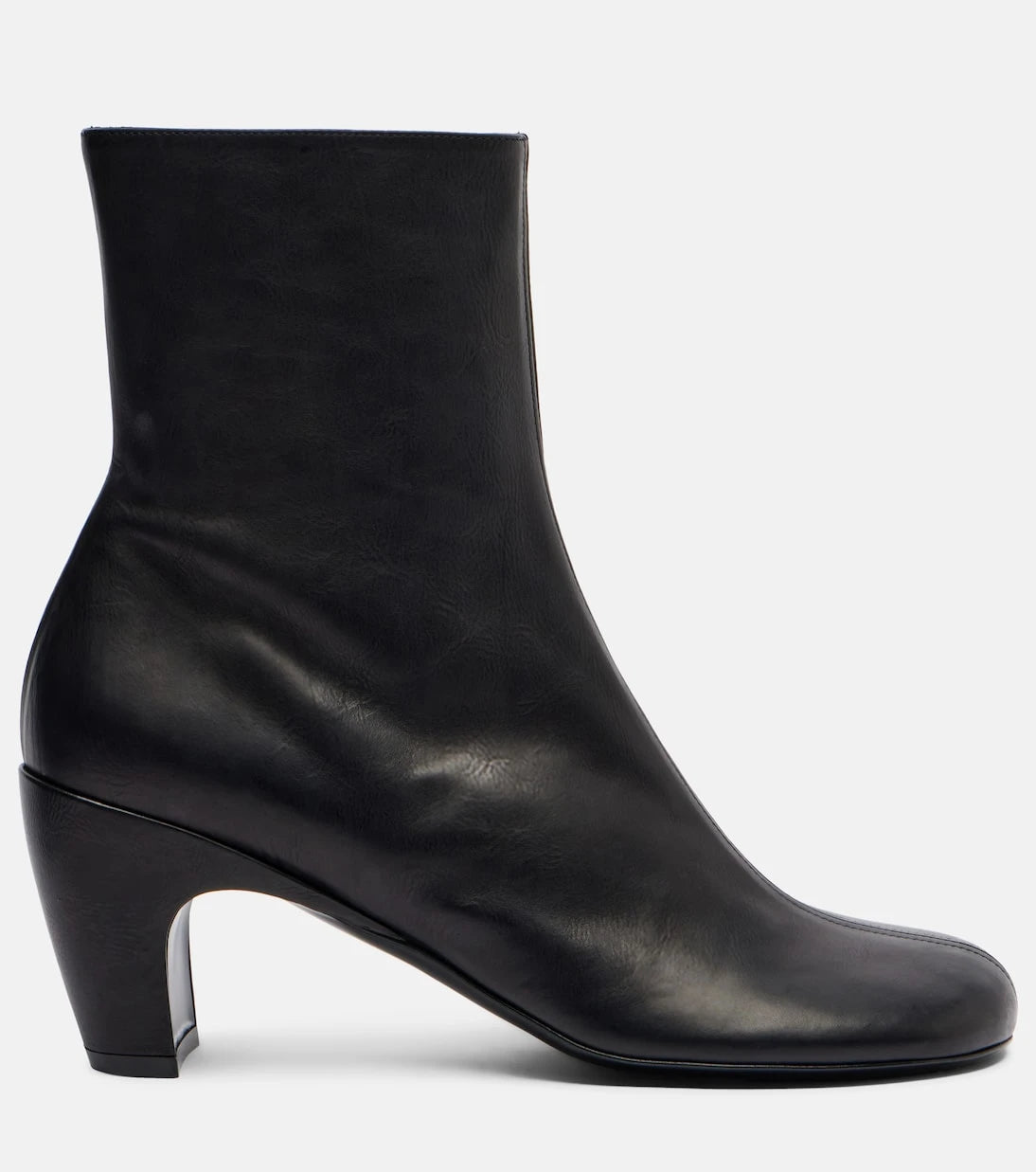 Dries Van Noten - 65 leather ankle boots