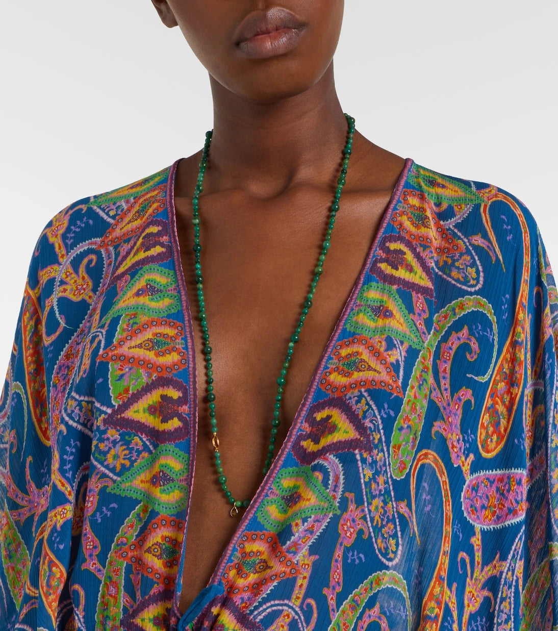 Etro - Paisley beach cover-up