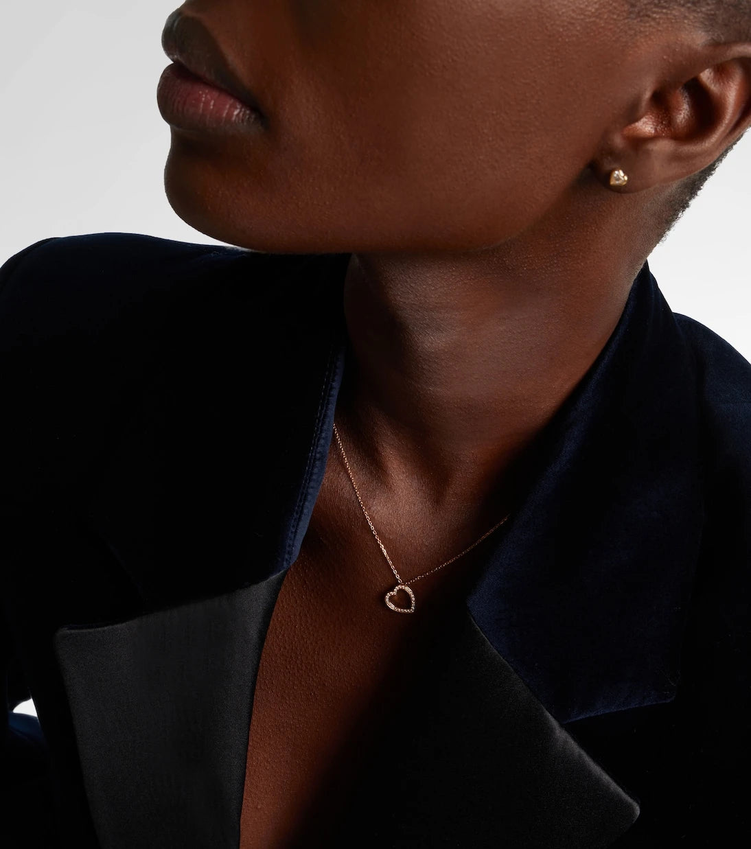 Repossi - Antifer 18kt rose gold pendant necklace with diamonds