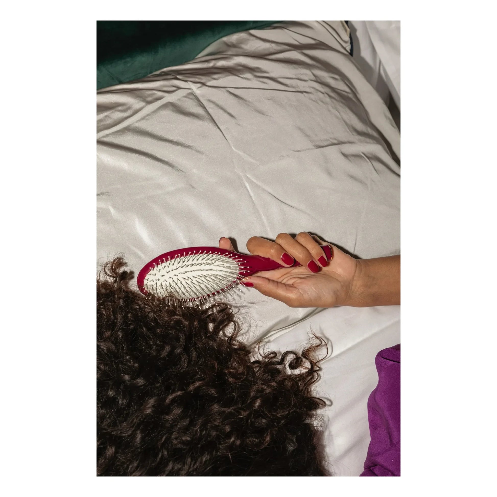 La Bonne Brosse - Brosse La Miracle N°4 - Detangling and Stimulating  | Cherry red