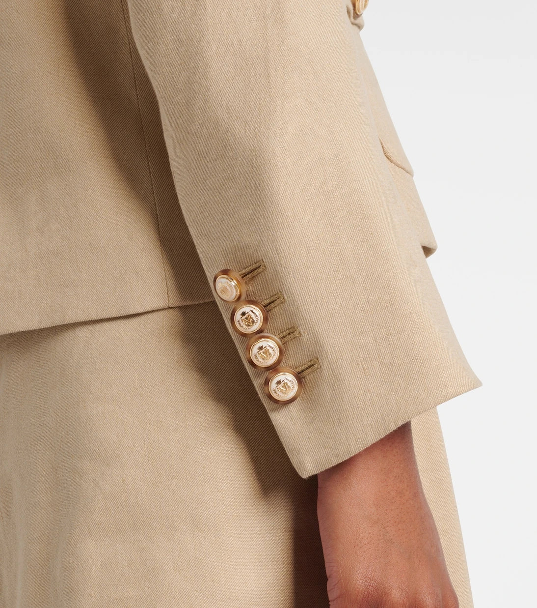 Veronica Beard - Schuyler linen-blend blazer