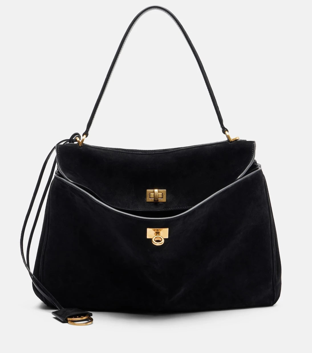 Balenciaga - Rodeo Medium suede shoulder bag