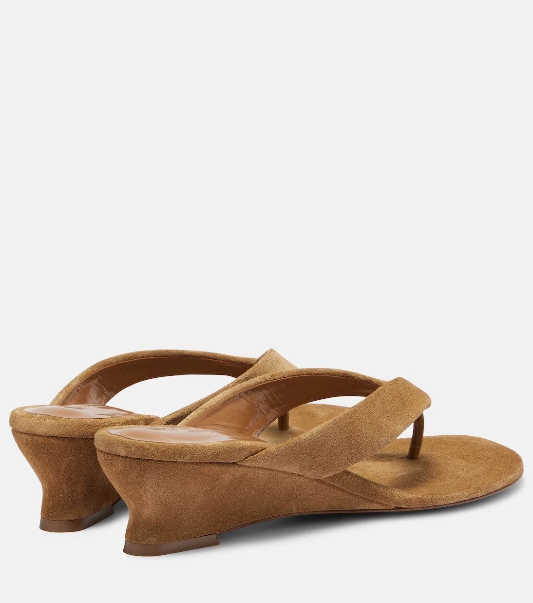 Le Monde Béryl - Micro Wedge 40 suede thong sandals