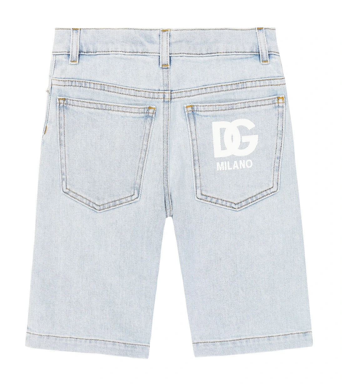 Dolce&Gabbana Kids - Denim Bermuda shorts