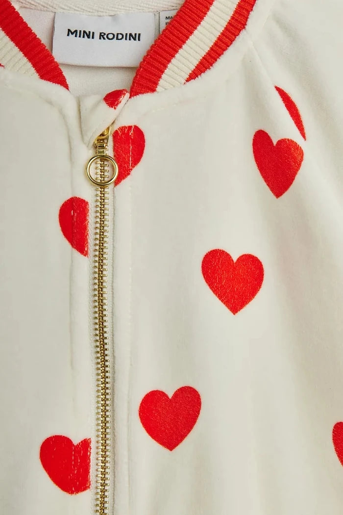 Детски суичър Mini Rodini Hearts