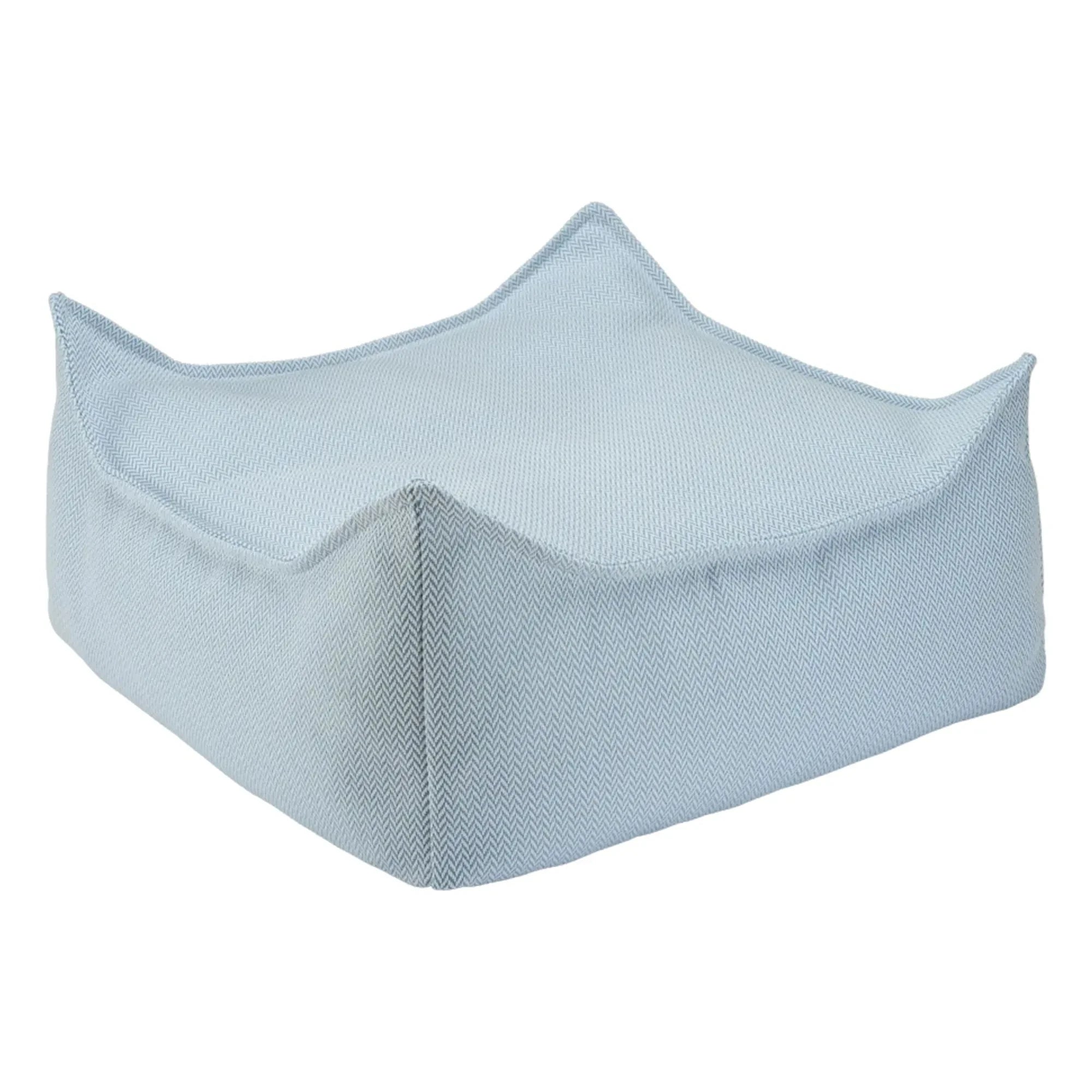 Wigiwama - Outdoor ottoman | Light blue