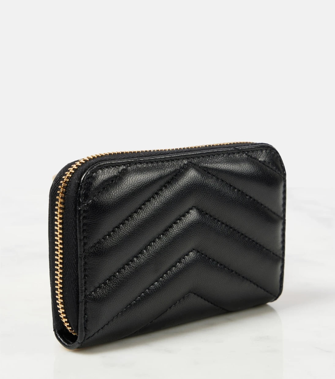 Saint Laurent - Cassandre matelassé leather coin purse