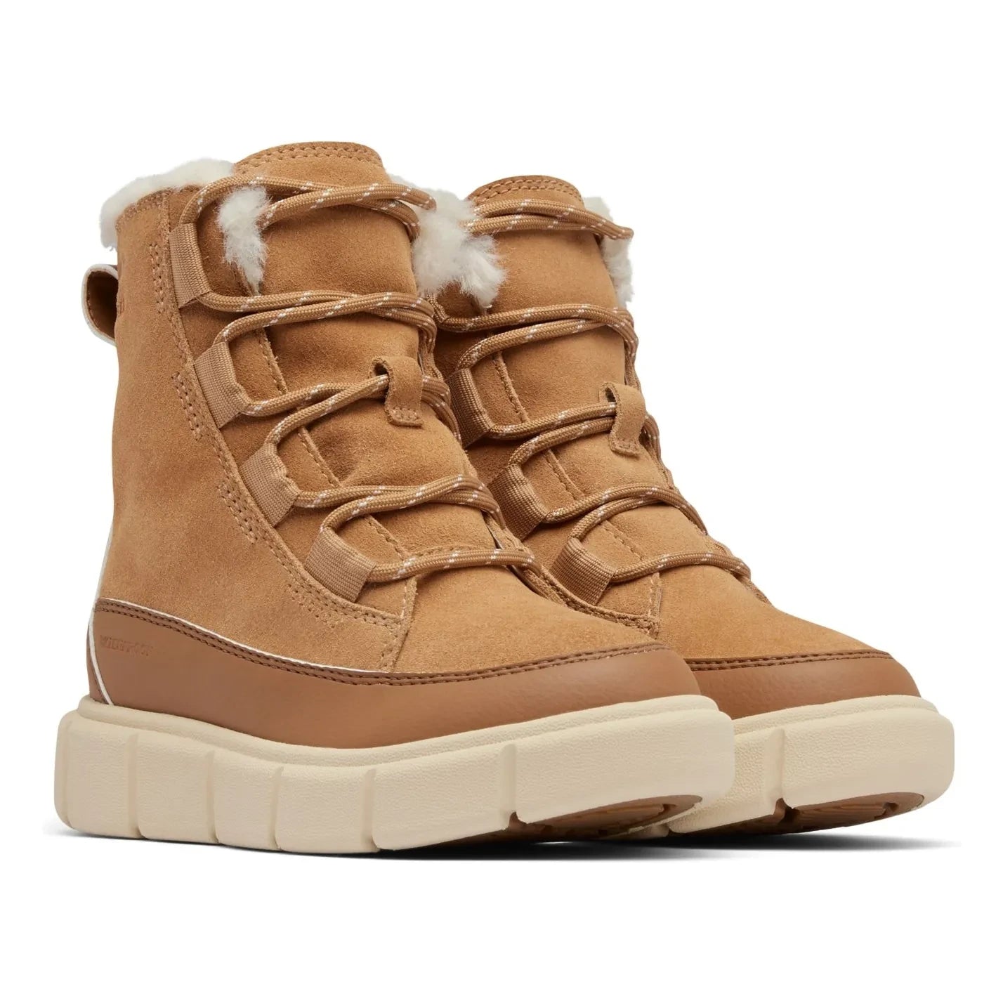 Sorel - Explorer III Lace Junior Waterproof Boots | Camel