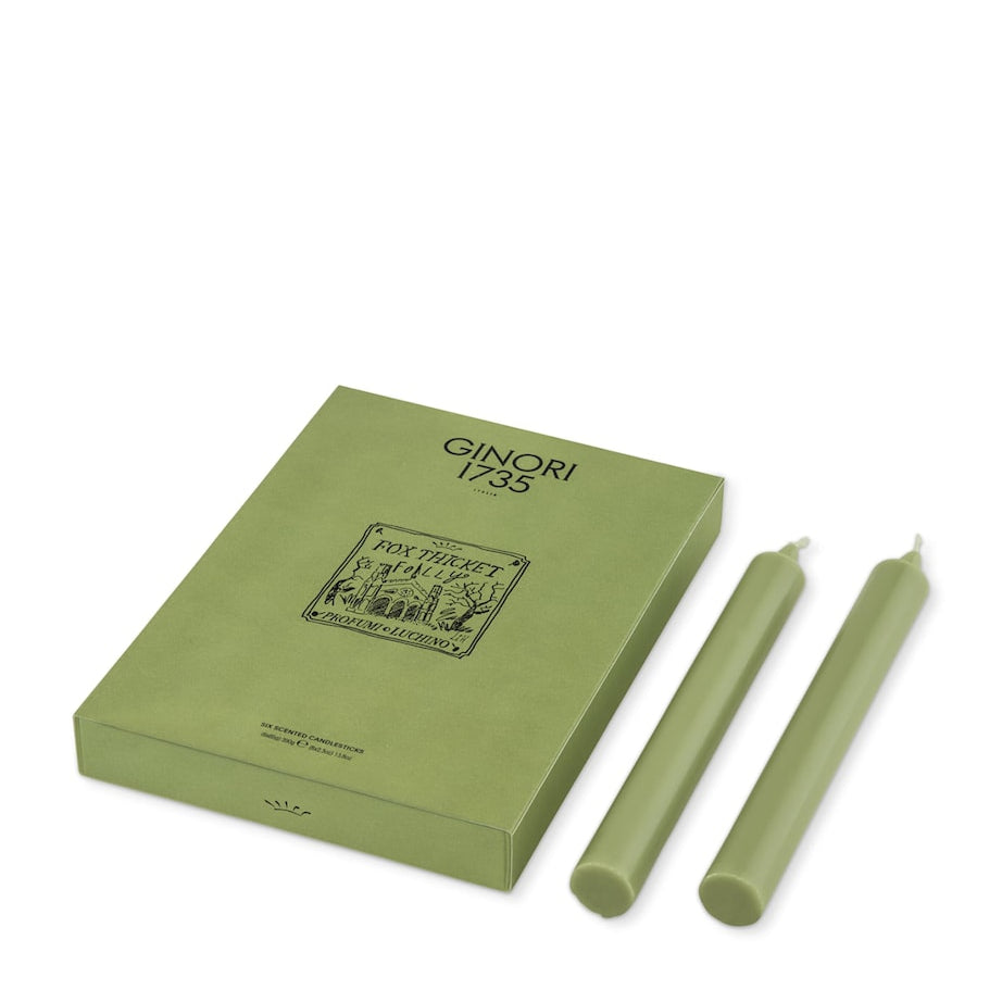 GINORI 1735 x Luke Edward Hall Fox Thicket Folly Scented Candles (Set of 6)