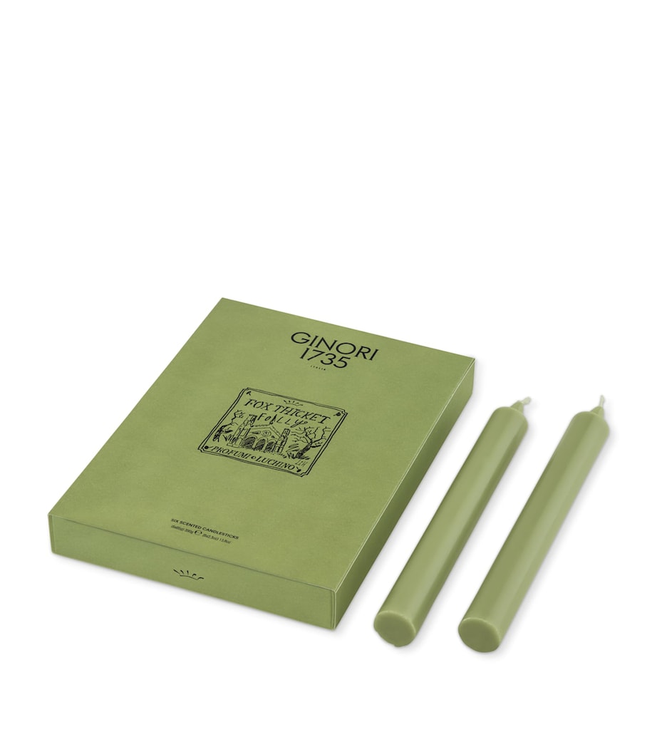 GINORI 1735 x Luke Edward Hall Fox Thicket Folly Scented Candles (Set of 6)