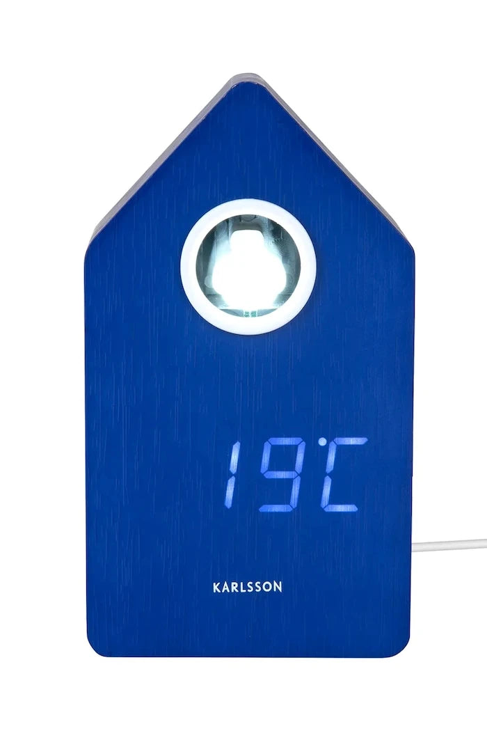 Будилник с кукувичка Karlsson Cuckoo LED 16 cm