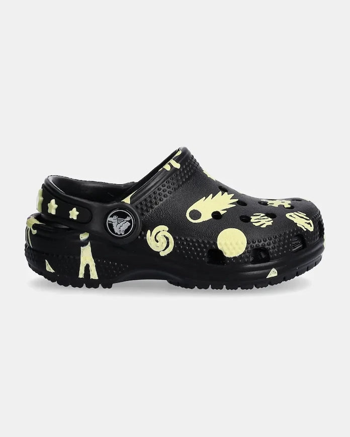 Детски чехли Crocs CLASSIC GLOW SPACE CLOG