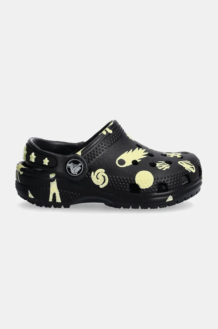 Детски чехли Crocs CLASSIC GLOW SPACE CLOG