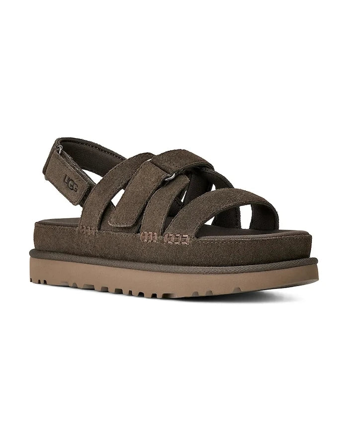UGG W Goldenstar Gleam Süet Sandalet