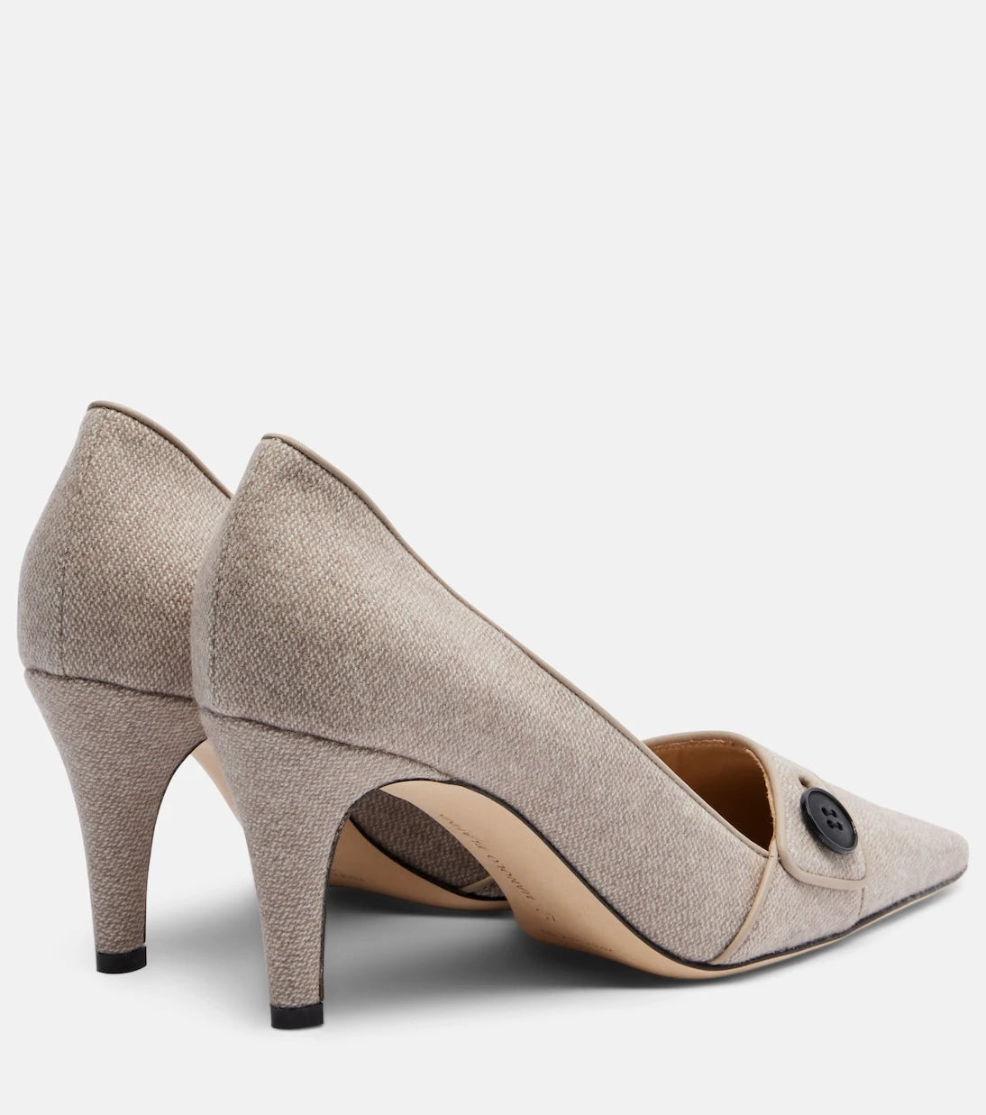 Manolo Blahnik - Lulumae 70 herringbone pumps
