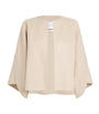 Max Mara Beige Wool-Cashmere Capelet