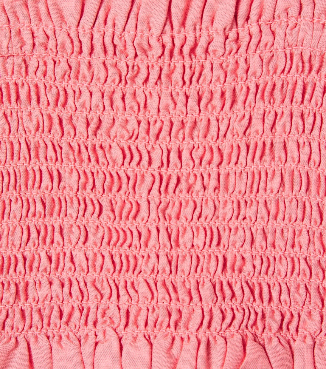 Molo - Rolfia shirred cotton top